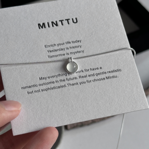 白玉髓纯银项链