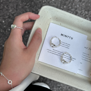 重工爱心编制戒指