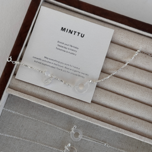 纳福白玉髓平安扣手串