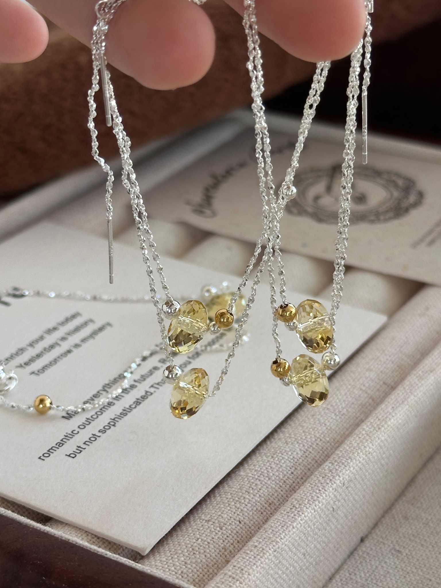 爆闪黄水晶手链 - Image 6