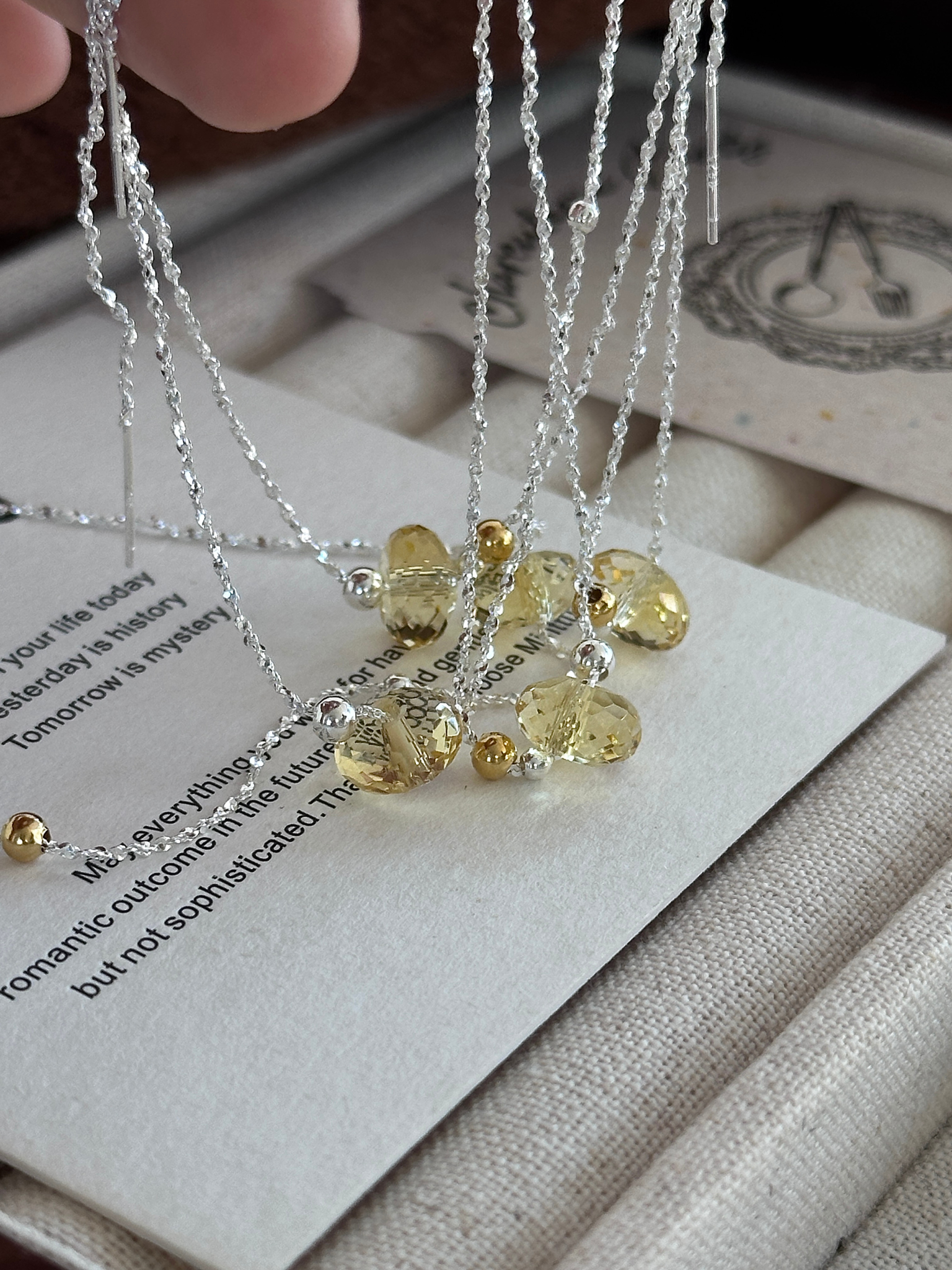 爆闪黄水晶手链 - Image 7