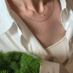 锁骨小星星双层项链