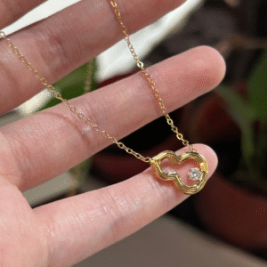 小福星葫芦项链（包含粉色盒子）