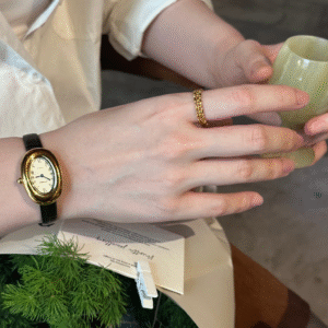 三层米粒形抽拉式戒指